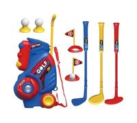 Générique Toddler Golf Set, Portable Golf Club Kit, 8.66x5.31x14.37 inches Lightweight Sports Toy Indoor Outdoor, Training Game for Backyard, Lawn, Birthday, Party and Christmas Play