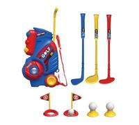 Générique Toddler Golf Set, Portable Golf Club Set, Sports Toy with Lightweight Clubs and Balls for Children Backyard Garden Lawn Indoor Home Training, Ideal Birthday Party Present for Kids