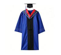 Générique Toge de Licence Toge de Master Robe de Cérémonie Pour Directeur de Thèse et Diplômé Doctoral Robe Universitaire Unisexe Pour Homme et Femme Master Étranger Déguisement Universitaire