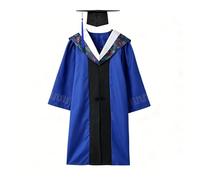 Générique Toge de Licence Toge de Master Robe de Cérémonie Pour Directeur de Thèse et Diplômé Doctoral Robe Universitaire Unisexe Pour Homme et Femme Master Étranger Déguisement Universitaire