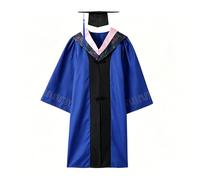 Générique Toge de Licence Toge de Master Robe de Cérémonie Pour Directeur de Thèse et Diplômé Doctoral Robe Universitaire Unisexe Pour Homme et Femme Master Étranger Déguisement Universitaire
