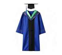 Générique Toge de Licence Toge de Master Robe de Cérémonie Pour Directeur de Thèse et Diplômé Doctoral Robe Universitaire Unisexe Pour Homme et Femme Master Étranger Déguisement Universitaire