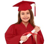 Générique Toge Diplome Enfant éCole Primaire Toge DiplôMé Chapeau De DiplôMé Performance FêTe 2-12 Ans ÉTudiant Remise De DiplôMe Chapeau De Docteur Toge Diplome