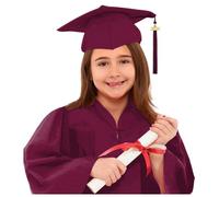 Générique Toge Diplome Enfant éCole Primaire Toge DiplôMé Chapeau De DiplôMé Performance FêTe 2-12 Ans ÉTudiant Remise De DiplôMe Chapeau De Docteur Toge Diplome