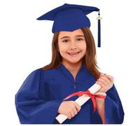 Générique Toge Diplome Enfant éCole Primaire Toge DiplôMé Chapeau De DiplôMé Performance FêTe 2-12 Ans ÉTudiant Remise De DiplôMe Chapeau De Docteur Toge Diplome
