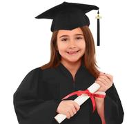 Générique Toge Diplome Enfant éCole Primaire Toge DiplôMé Chapeau De DiplôMé Performance FêTe 2-12 Ans ÉTudiant Remise De DiplôMe Chapeau De Docteur Toge Diplome