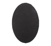 Générique Toile à Peindre Noire Ronde 20 CM Cadre en Bois Robuste pour Peinture à L'Huile et Aquarelle Matériel de Peinture DIY pour Loisirs Créatifs et Projets Artistiques