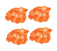 Générique Toile D'araignée Décorative Extensible, Polyester Orange, Décorations d'halloween pour Maison et Fête Halloween, Décor de Scène et Maison Hantée