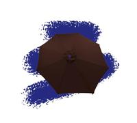 Générique Toile de rechange pour parasol 3.5m Polyester Imperméable et Anti-UV Pour 8baleines Pour parasol droit