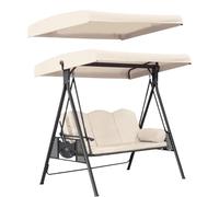 Générique Toile Remplacement pour Balançoire Hollywood, Housse De Rechange pour Balançoire De Jardin, Auvent De Remplacement Balançoire Tissu Oxford 210D(75x47in/191x120cm)