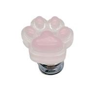 Générique Toilet Button Pusher, Glowing Cat Claw Design Helper Tool, Bathroom Accessory for Women with Long Nails, Ideal for Night Use, Hygiene, Home Restroom, Blue, Pink, Yellow, Purple