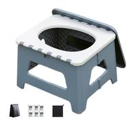 Générique Toilet de Camping Portable - Toilettes de Camping Portables - Vidange réduite: Merci à des Accessoires de tabourets Pliables intérieurs élargis pour la randonnée Trekking Tent Tent Wower