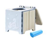 Générique Toilette Portable Bambins | Siège Camping Pliable Antidérapant | Pot Voyage Compact Mignon | pour Voiture Camping-Car Extérieur Randonnée Pêche Road Trip Plage Pique-Nique Parc