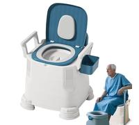 Générique Toilette Portable pour Adultes - Pot d'apprentissage pour Bébé - Chaise Portable pour Personnes Âgées Femmes Enceintes Bébé et Usage Extérieur Sanitaires de Camping