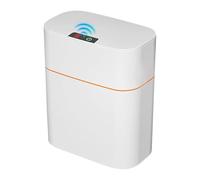 Générique Toilettenbehälter Mit Deckel, Automatischer Mülleimer - Automatischer Mülltonnen-Bewegungssensor | Badezimmer-Mülleimer Mit Deckel Für Küche, Schlafzimmer, Büro