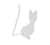 Générique Toilettes murales à crochet pour chat, Vertical white h, E | Métal antirouille avec collant fort, pour la maison, le bureau, la cuisine, la salle de bain, décoration