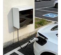 Générique Toit de Protection pour borne de Recharge de véhicules électriques,Couverture métallique pour borne de Recharge,Couverture de Protection pour contrôle d'accès aux équipements électriques