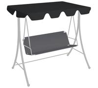 Générique Toit de Rechange de balançoire Noir 188/168x145/110 cm,Pelouses & Jardins,Vie en extérieur,Structures extérieures,Accessoires pour auvents & abris,Bâches de auvents & abris,Noir,2 KG,312093