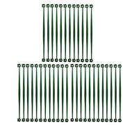 Générique Tomato Trellis 36pcs Expandable Plant Support Clips with Sticks Poles, Garden Climbing Cage for Tomato, Cucumber, Beans, Peas, Pepper, Grape, Vine Plants