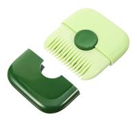 Générique Tondeuse à Franges pour Femmes, Peigne Manuel en Plastique Vert, Portable et Léger, pour Voyage et Usage Extérieur