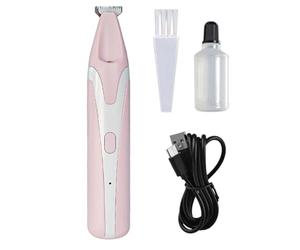 Générique Tondeuse à Poils pour Chien | avec Lame en céramique, Rechargeable USB, sans Fil,Kit de toilettage canin - pour Chiens, Chiots et teckels, Visage, Corps, Oreilles, Bain, intérieur