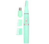 Générique Tondeuse à Sourcils Rechargeable USB Tondeuse Électrique de Précision pour Épilation Visage et Corps Coupe Poils Indolore Couleur Verte Usage Femme Appareil Multifonction