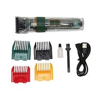 Générique Tondeuse pour Animaux De Compagnie, Contrôle à Trois Vitesses avec Affichage, étanche Ipx7 Et Rinçable, Rechargeable sans Fil 90 Minutes (Green)