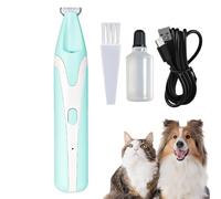 Générique Tondeuse toilettage Chien, Rechargeable USB, Tondeuse Imperméable avec Lame en Céramique, Coupe-Poils pour Chat, pour Poils des Oreilles, Corps, Pattes, Toilettage à Domicile pour Chiot,