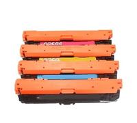 Générique Toner cartridges， Cartouche de Toner Compatible CE270A CE271A CE272A CE273A 270A, 1 pièce, Compatible for HP 650A CP5525 CP5525dn CP5525n M750n M750xh,for Cartridge(Black)