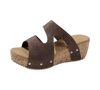 Générique Tong Femme Été Sandale a Talon Femme Pantoufles Respirables De Lin Coton À Bout Ouvert Aussures De Maison Antidérapantes Convient Femmes Et Hommes Peut Être En Toutes Saisons