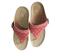 Générique Tongs à Orteils Femme Plage Semelle Épaisse Ajourée Talon Compensé Chaussures Compensées à Plateforme Sandales Antidérapantes à Bout Ouvert Pour Un Usage Quotidien