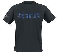 Générique Tool Blue Spectre Homme T-Shirt Manches Courtes Noir L 100% Coton Regular/Coupe Standard