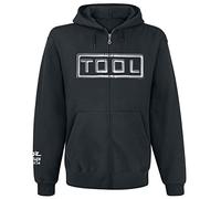Générique Tool Spiral Eye Homme Sweat-Shirt zippé à Capuche Noir L
