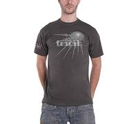 Générique Tool T Shirt Spectre Spike Band Logo Nouveau Officiel Homme Charcoal Gris Size XL