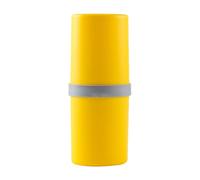 Générique Toothbrush Case, Portable Toothbrush Box, 3.31x7.87in Leakproof Multi-Function, Compartment Storage, Backpacking School Case for Travel, Camping, Gym, Dorm