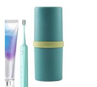 Générique Toothbrush Case, Portable Toothbrush Box with Cover, Leakproof Multi-Function Storage Case, Travel-Friendly for Camping, Gym, Dorm, Hotel, Backpacking, and School Use