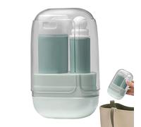 Générique Toothbrush Travel Kit, Space Saving Folding Set, 3.01x2.05in Ergonomic Hygiene Organizer, Compact Cup Holder Design, Lightweight Portable Toiletry for Business Trip, Daily Commute