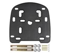 Générique Top Box motorcycleplate- Solid Rear Rack Plate, motorcycleTrunk PP Bottom plateWith Strong Reliable | Top Case Mounting Accessory for motorcycleStorage Transport Riding, Sturdy Build