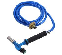 Générique Torche de Soudage Haute Température à Gaz, Torche Haute Température, Cuivre et Caoutchouc-plastique, Bleu, Tube Anti- 3 Couches, pour Soudage Domestique