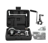 Générique Torque Multiplier, Torque Wrench Labor Saving, Lug Nut Remover with Socket, Tire Change Kit, Gear Reduction, for Vehicle Repair, Wheel Maintenance, 8.07x6.3x3.07 Inches
