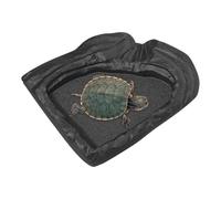 Générique Tortoise Water Dish, Reptile Bath Basin, 6.93x5.71x1.38 inches Space Saving Feeding Bowl, Easy Clean Design, Natural Look Finish, Ideal for Terrarium, Aquarium, Habitat, Small Pets