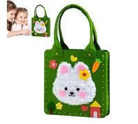 Générique Tote Bags for Kids, Handmade School Bag Kit, Reusable Craft Tote, Non Woven Storage Organizer, Creative Eco Friendly Desig, Kindergarten, Travel, Shopping, 8.27x14.17 Inches