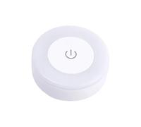 Générique Touch, Dimmable Tap & Rechargeable 400mAh Design, Round Decorative Feature, Wall Mount Bedside for Nursery Bedroom Hallway Kids Rooms Breastfeeding Reading Soft Glow Lighting