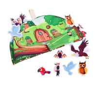 Générique Touch Feel Activity Soft Book - Crinkle Paper Èssential | Toys Books, Soft Cloth Sensory Books Toy for, Touch Feel Activity Softest Book Toys Months Boy Girl Shower