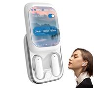 Générique Touch Screen Earbuds - Wireless bluetoth Earbuds with Smart Display | Full Color Touchscreen in-Ear Headphones | Noise Cancelling Cordless Ear Buds with USB Charging Case for Travel