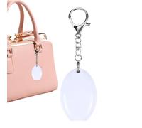 Générique Touch Sensitive Handbag Light - Oval Wallet Clip Light for Backpack Tote | Interior LED Lights for Keychain Mini Travel Accessory | Concerts Events Nighttime, Bag Organizer