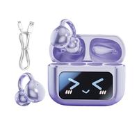 Générique Touchscreen Earbuds - M100 AI Translation Smart Earbuds, Noise-Cancelling, Waterproof, Sports | Wireless Headphones with Screen for Gym, Home, Travel, Exercise, Work