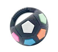 Générique Tough Ball Toys for Dogs, Round Squeaky Interactive Chewing Ball for Aggressive Chewers, Pet Training Supplies, Teeth Cleaning Play