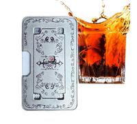 Générique Toupie à Dés | Dés en Acier Inoxydable Portables pour Jeux de Bureau - Jouets de Bureau en Métal pour Détente - pour Hommes Père Maison Voyage Fête Anniversaire Cadeau