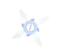 Générique Toupie Lumineuse Rotative - Jouet Rotatif Lumineux à Volant d'Inertie,Accessoires de Cosplay - Idée Cadeau Anniversaire Fête Intérieur Extérieur pour Filles Garçons